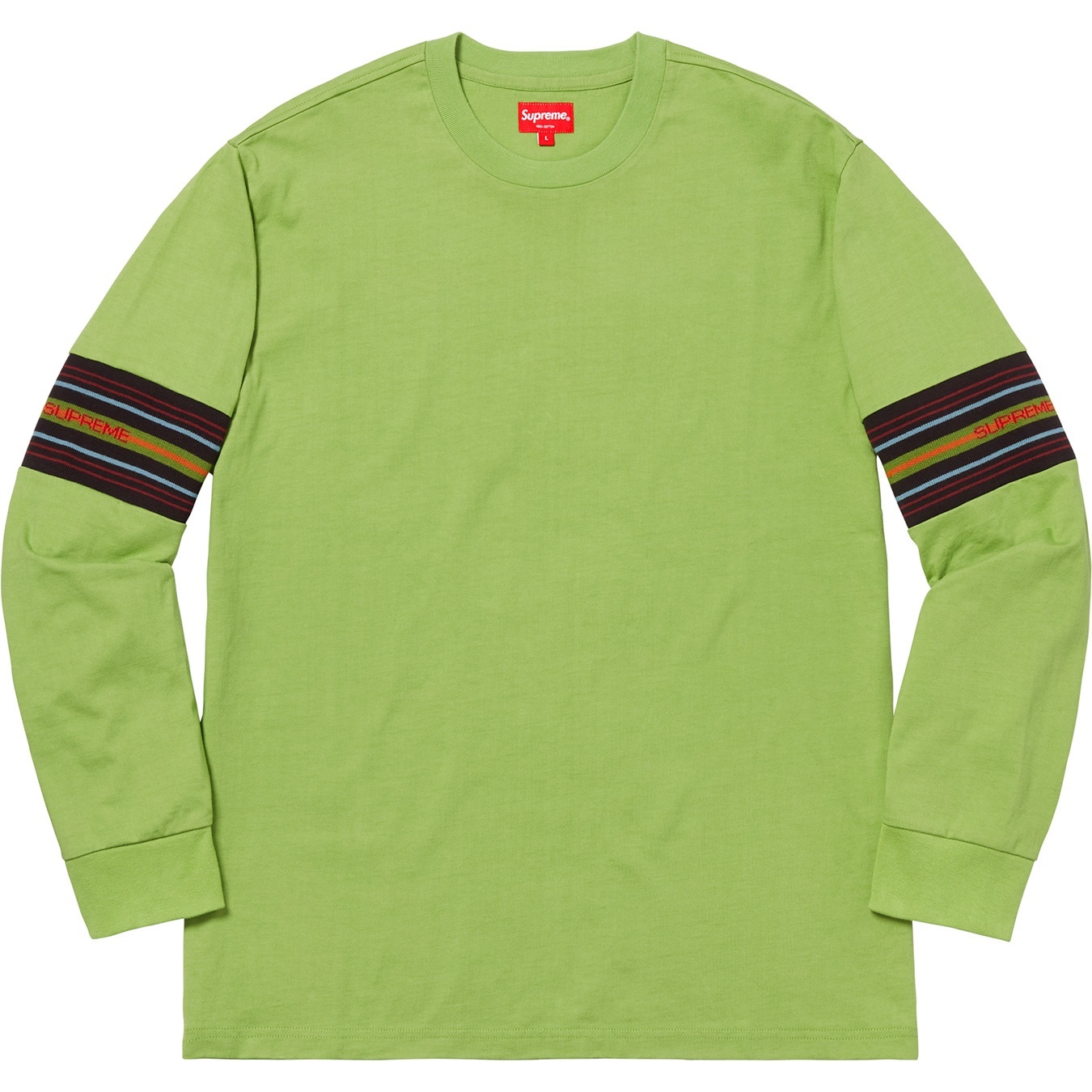 Knit Panel Stripe L/S Top view 4